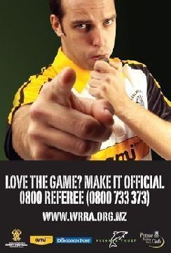 Become a rugby referee in 2012